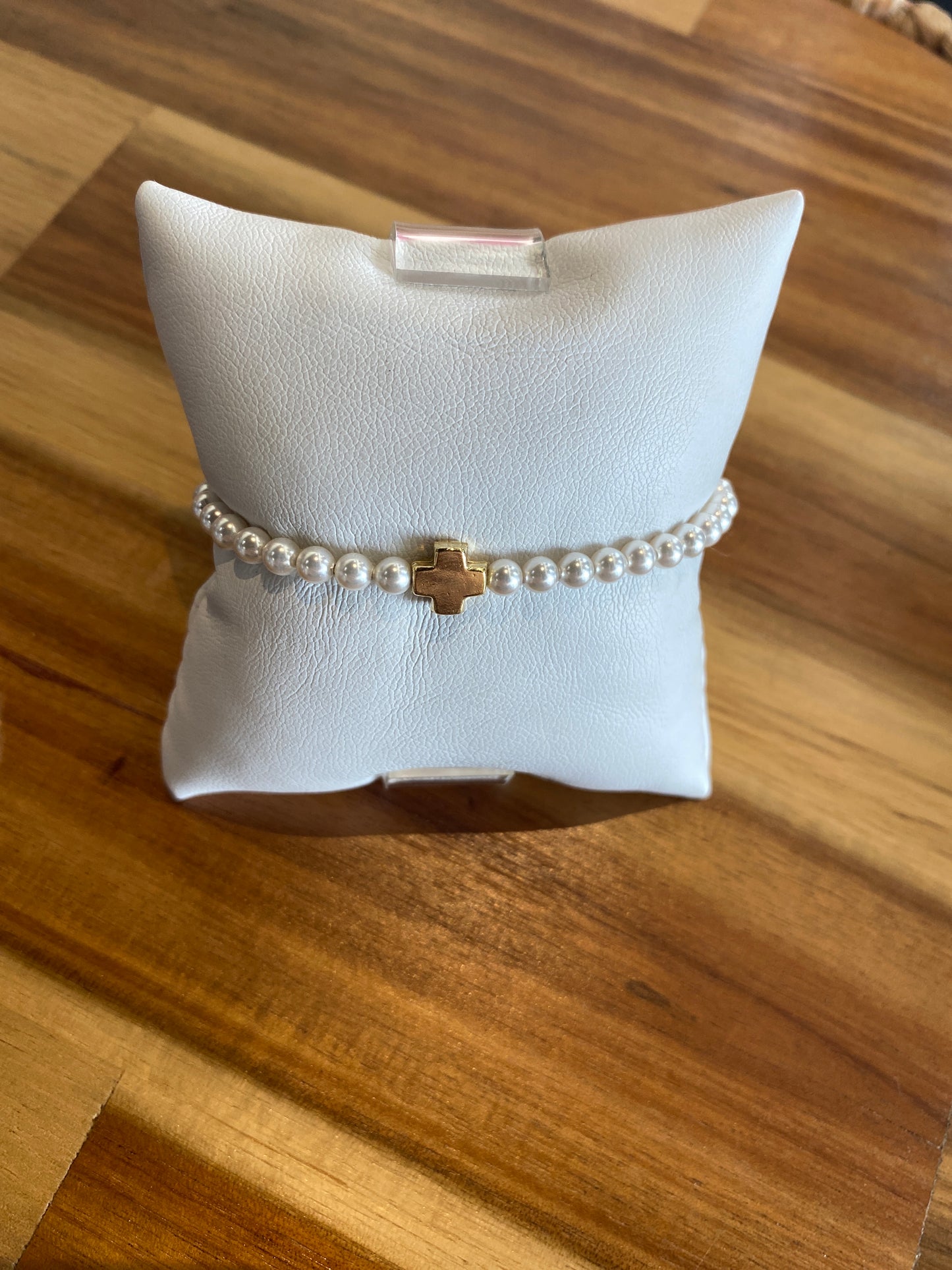 ENewton 4mm Pearl Cross