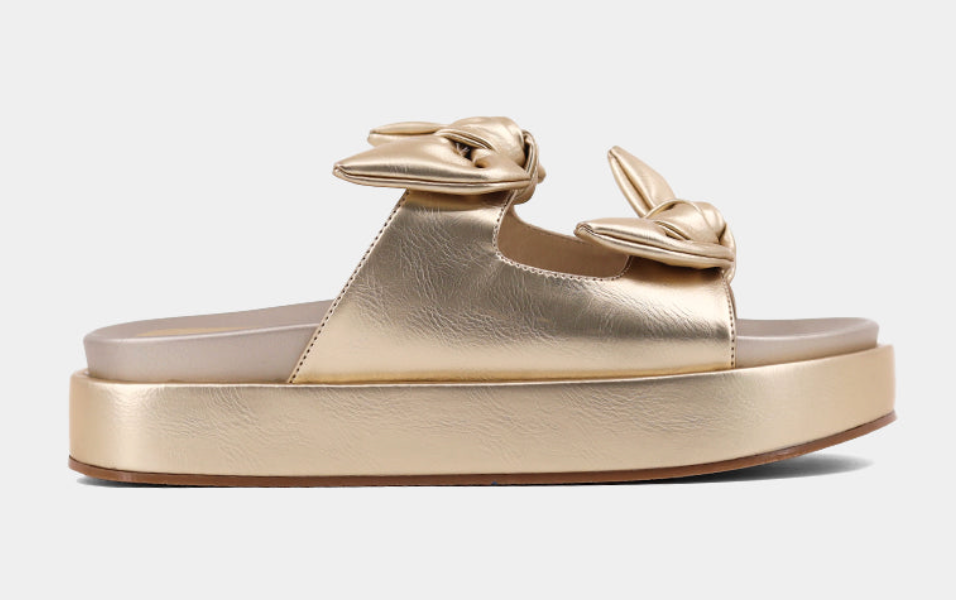 KiKi Gold Wedge