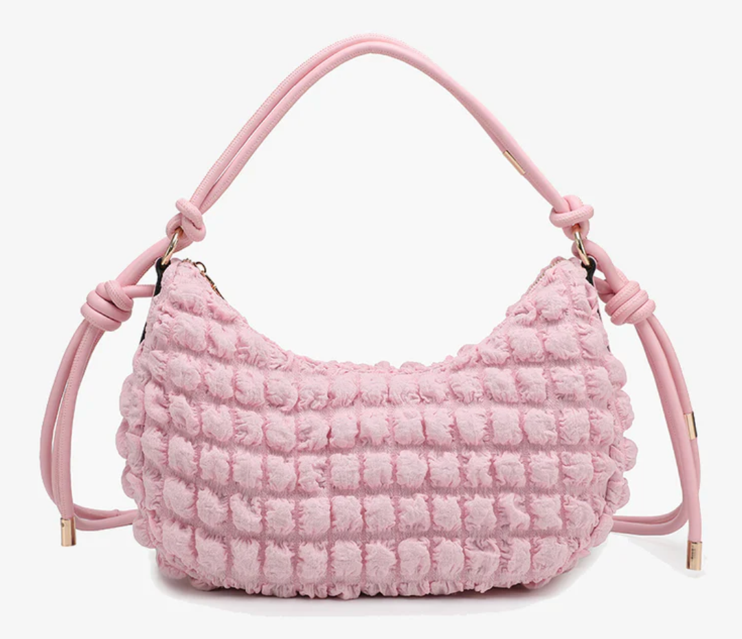 Nelly Quilted Puffy Bag