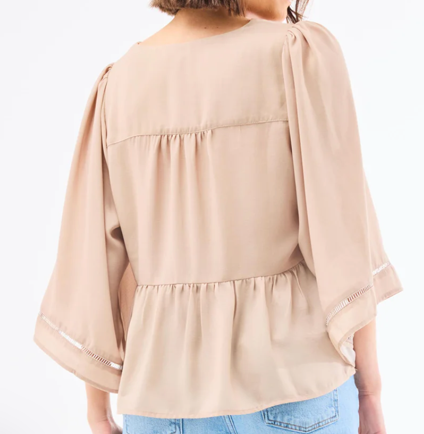 Monroe Doeskin Top