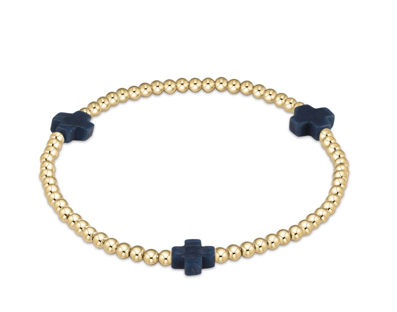ENewton 3mm Color Cross Bracelet