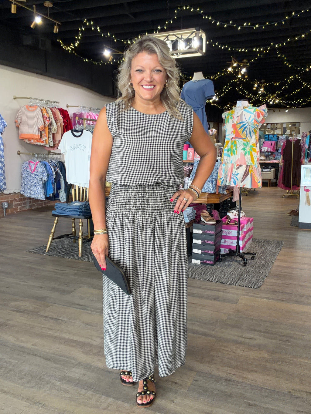 Merit Brooke Gingham Set