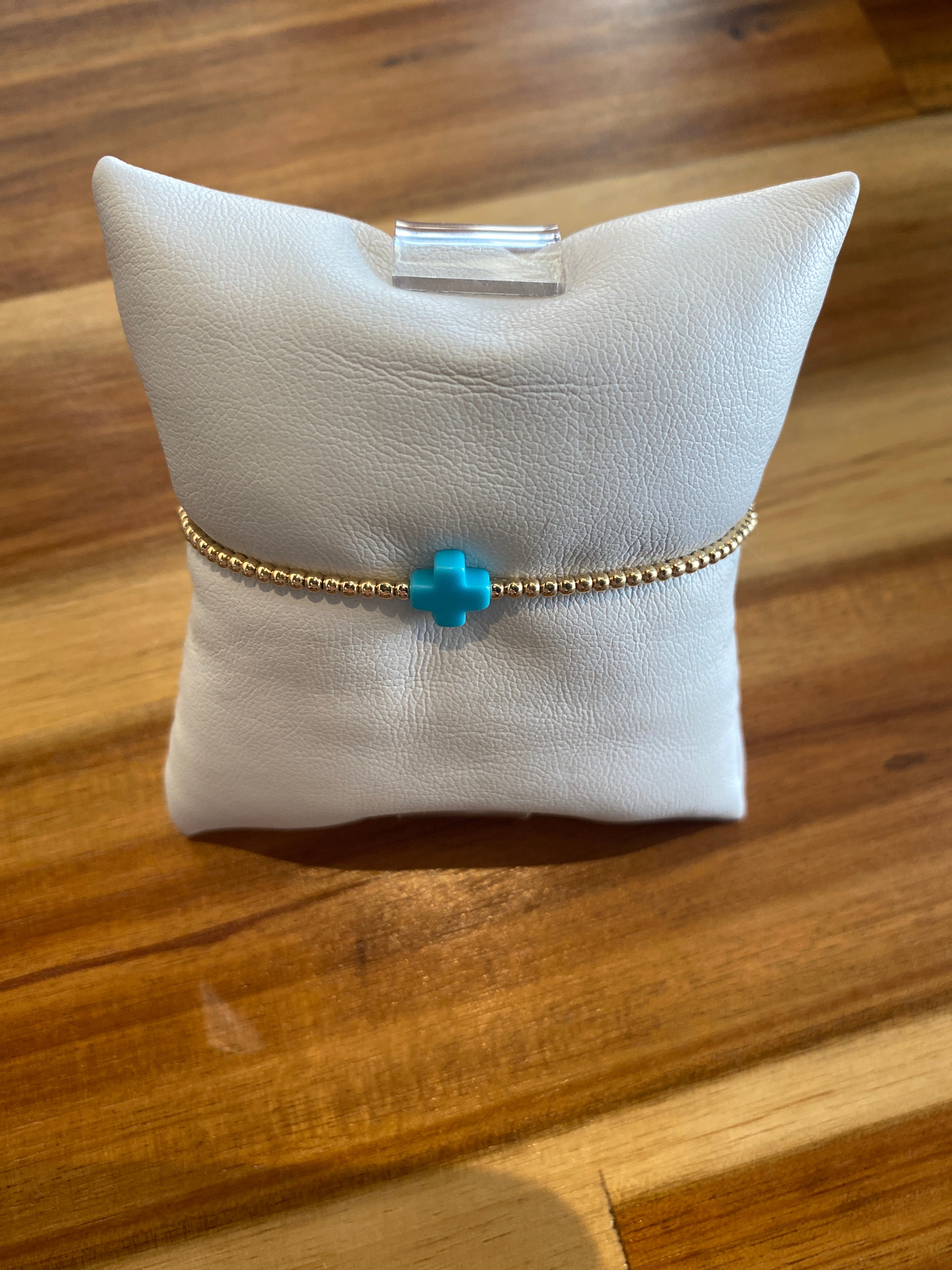 ENewton 2mm Color Cross Bracelet