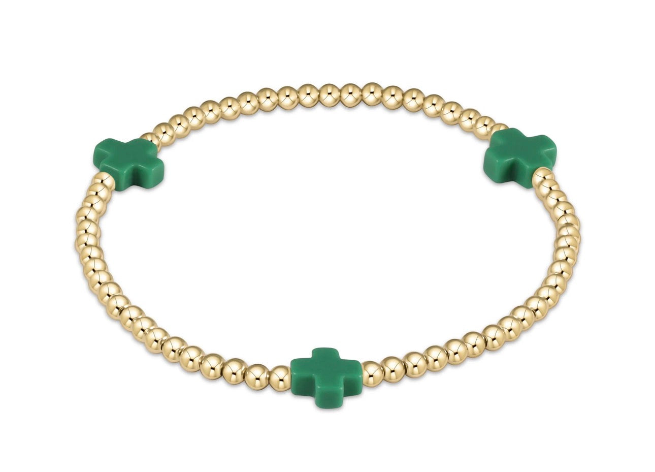 ENewton 3mm Color Cross Bracelet