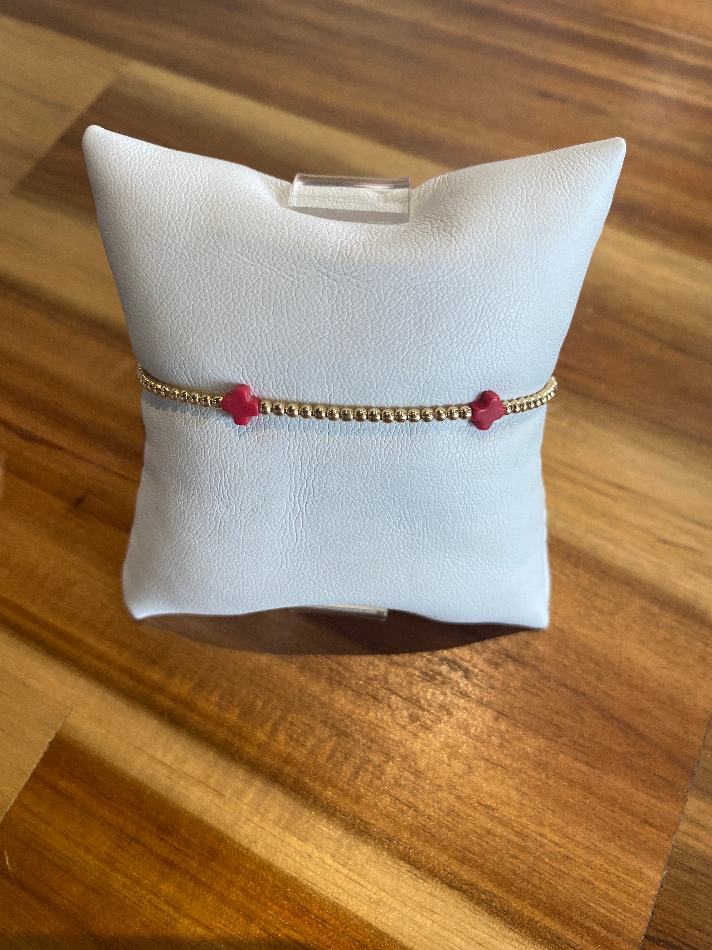 ENewton Sm. Color Cross 2mm Bracelet