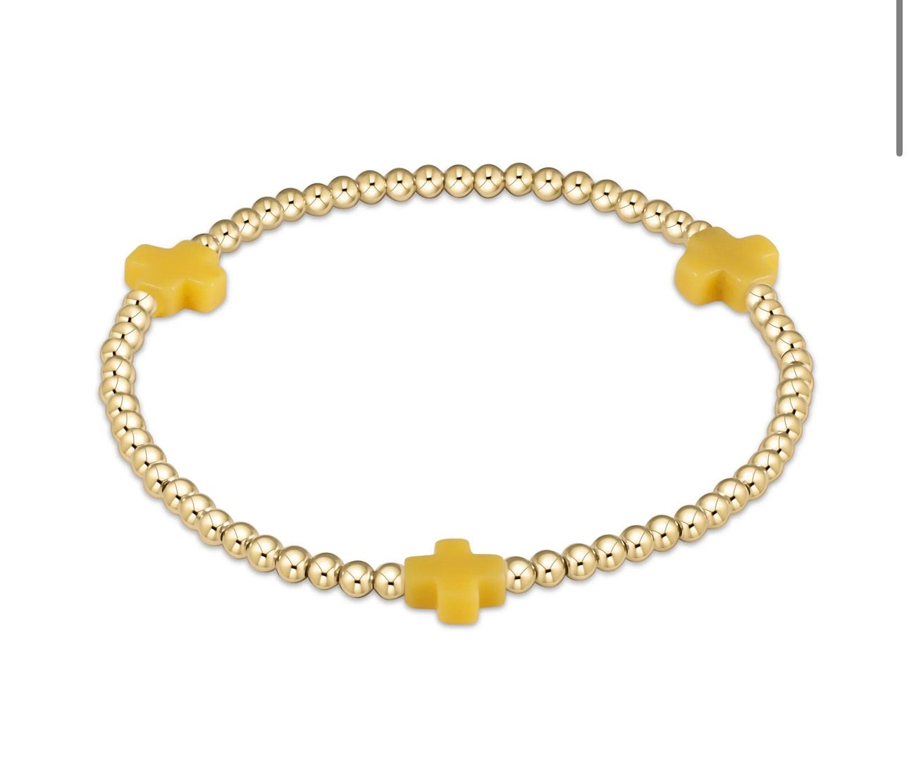 ENewton 3mm Color Cross Bracelet