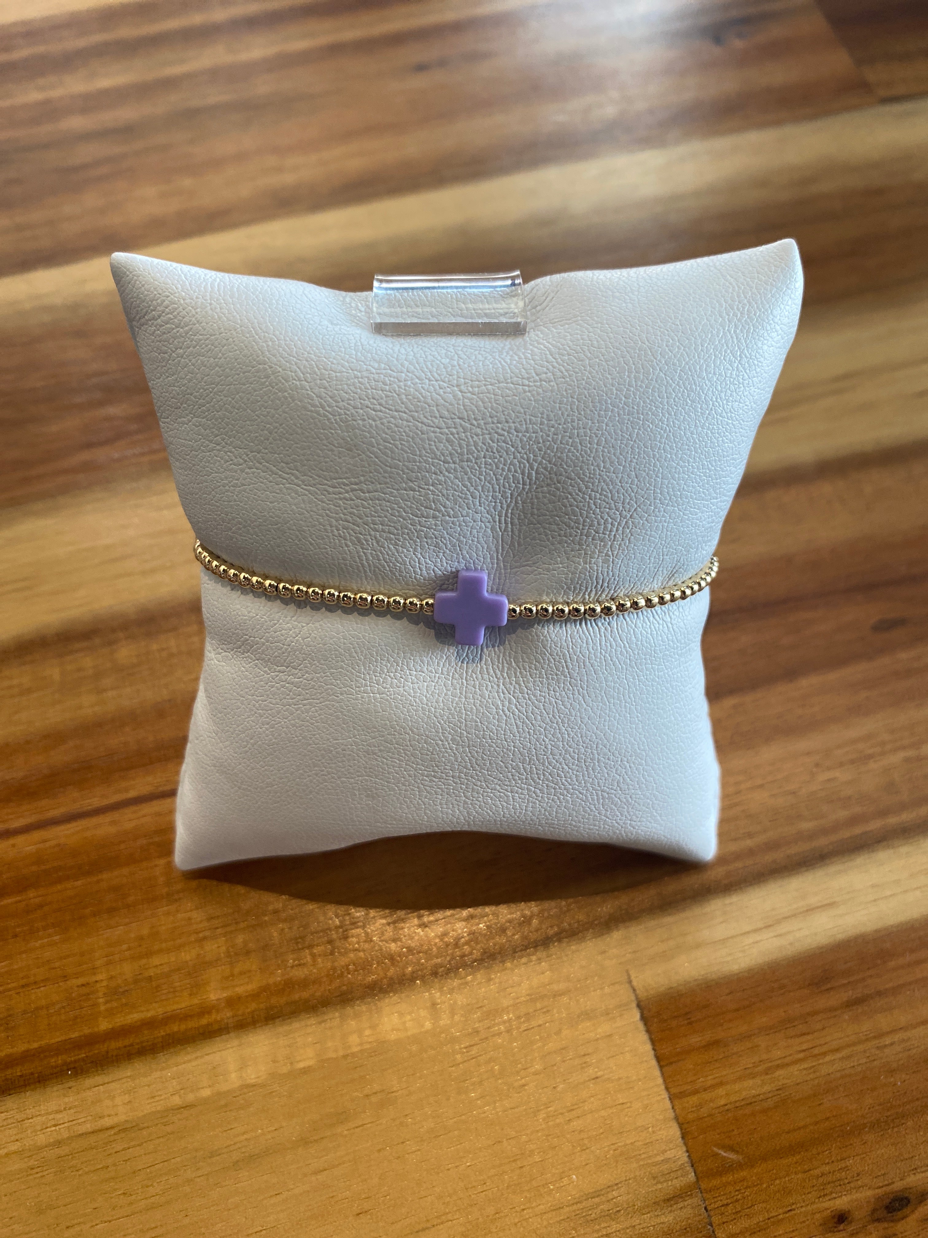 ENewton 2mm Color Cross Bracelet