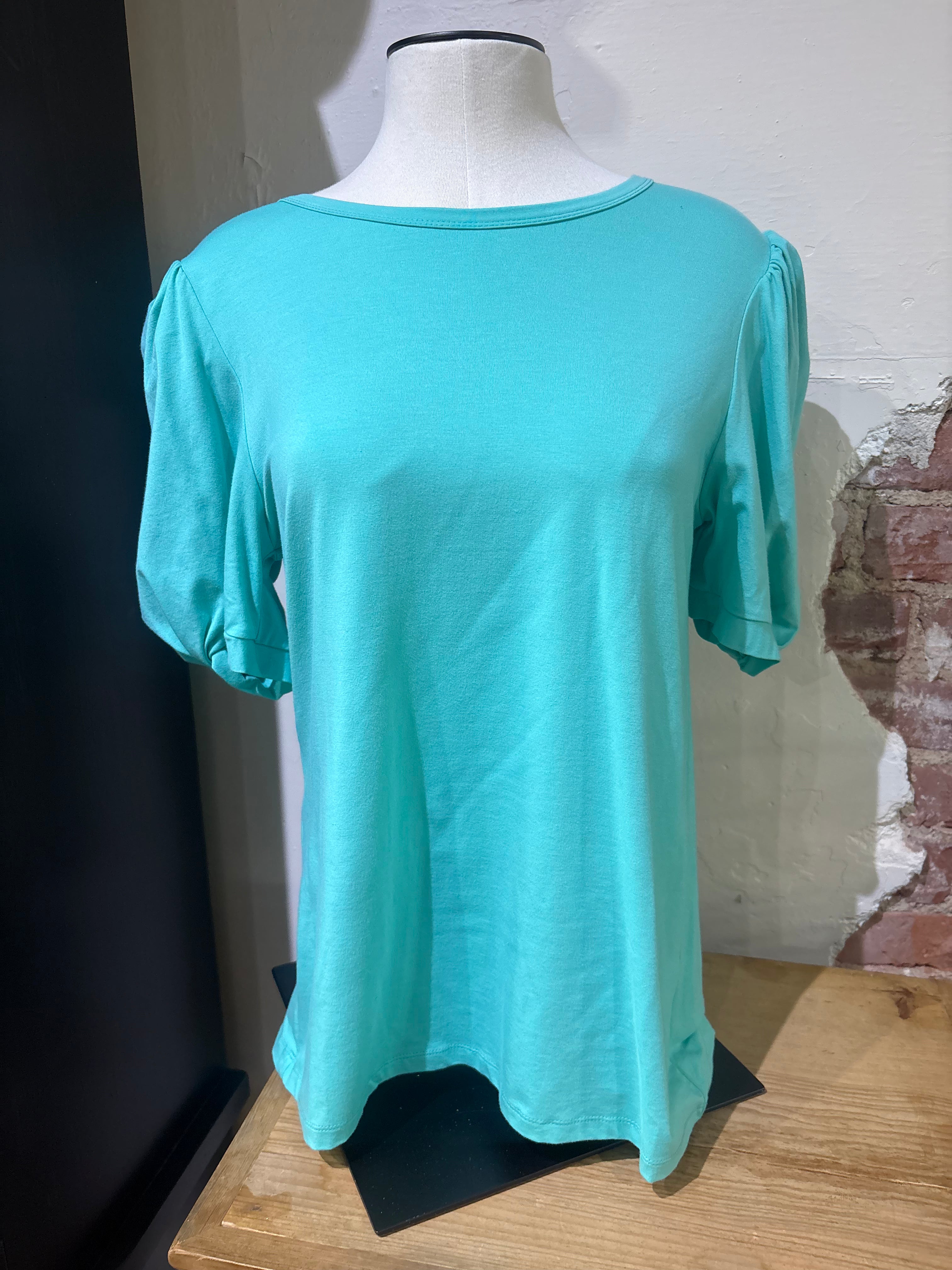 MM Blakely Teal Top