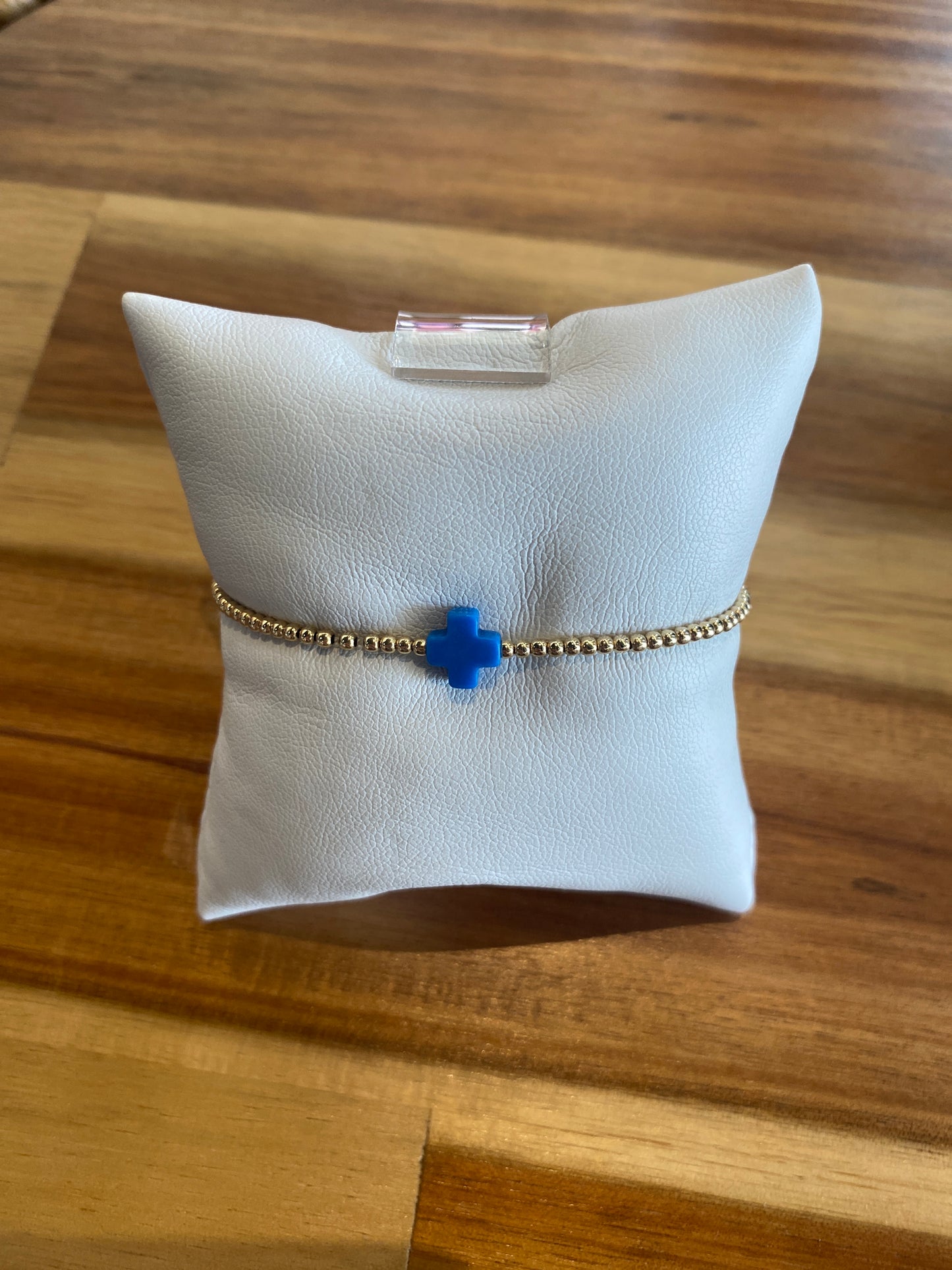 ENewton 2mm Color Cross Bracelet