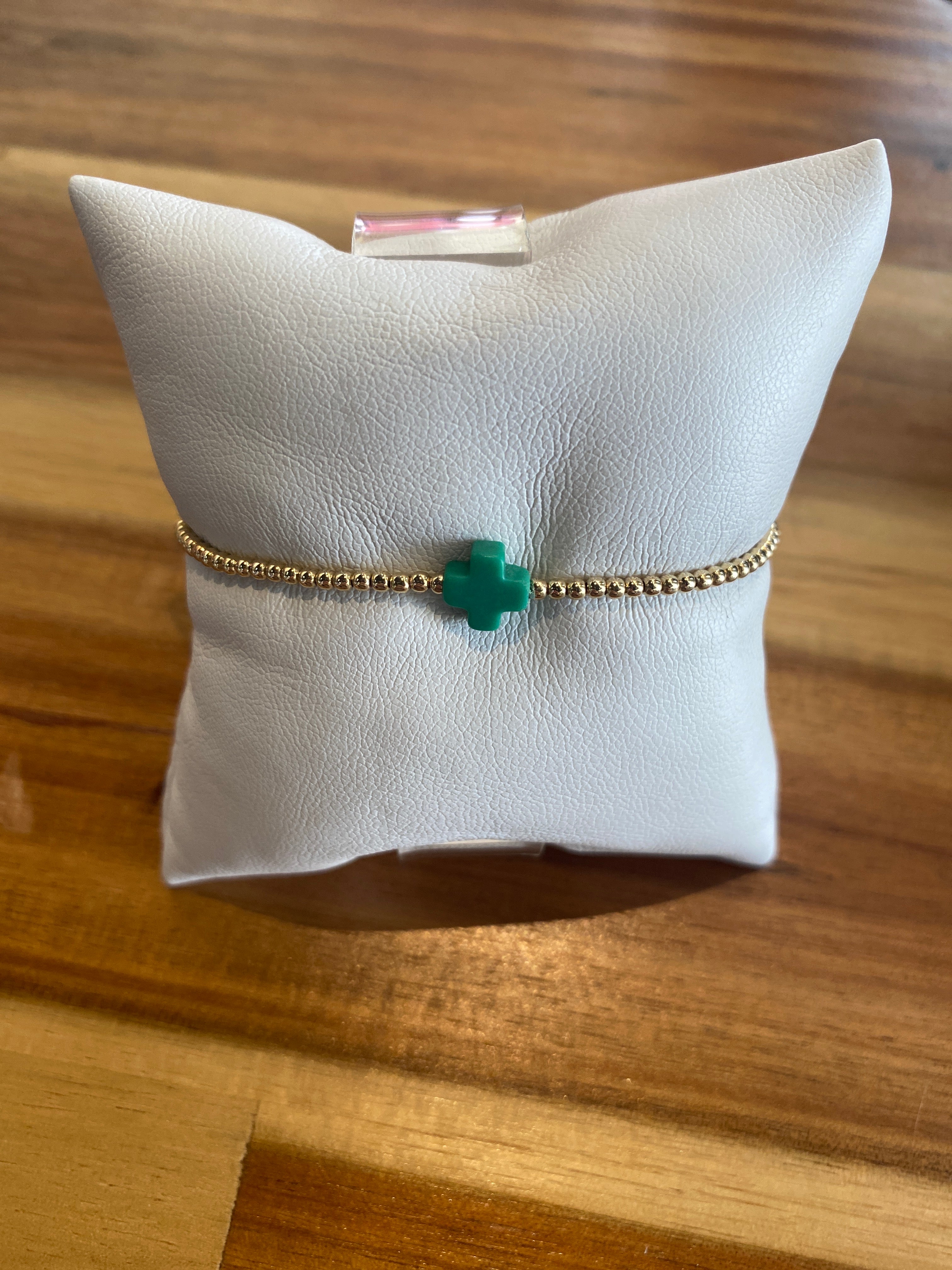 ENewton 2mm Color Cross Bracelet