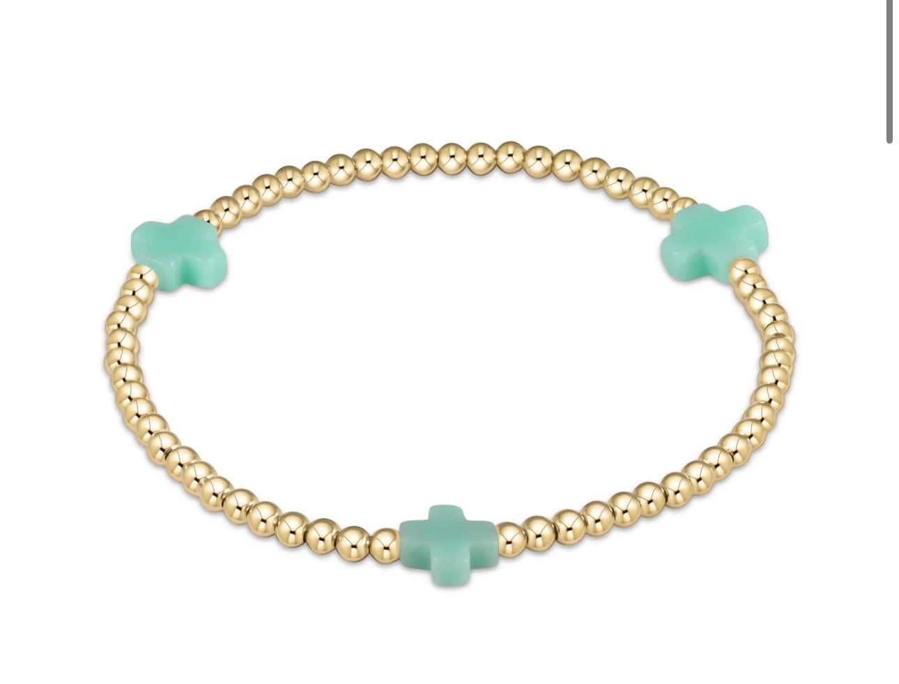 ENewton 3mm Color Cross Bracelet