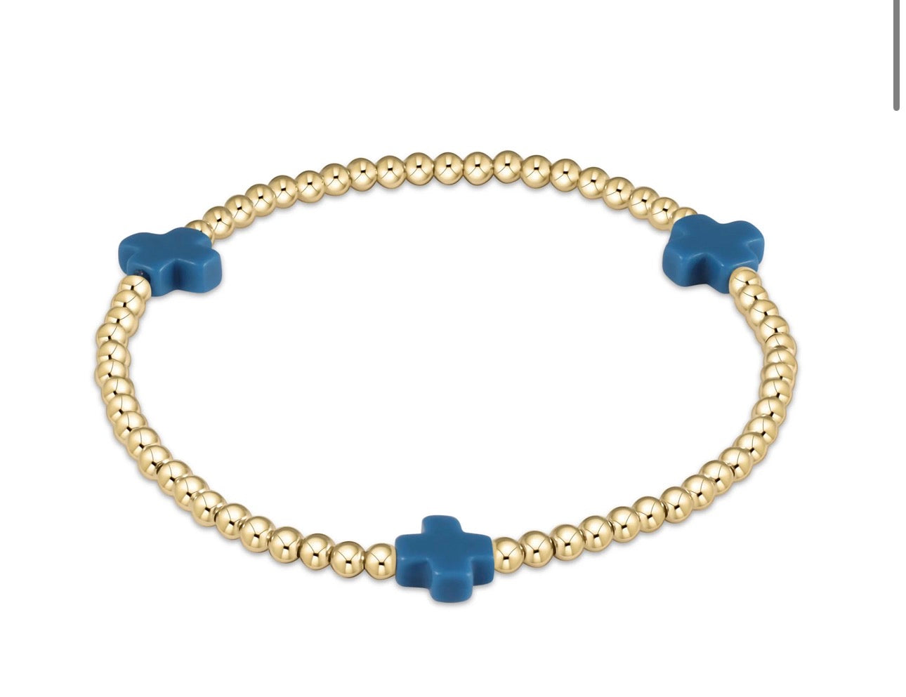 ENewton 3mm Color Cross Bracelet