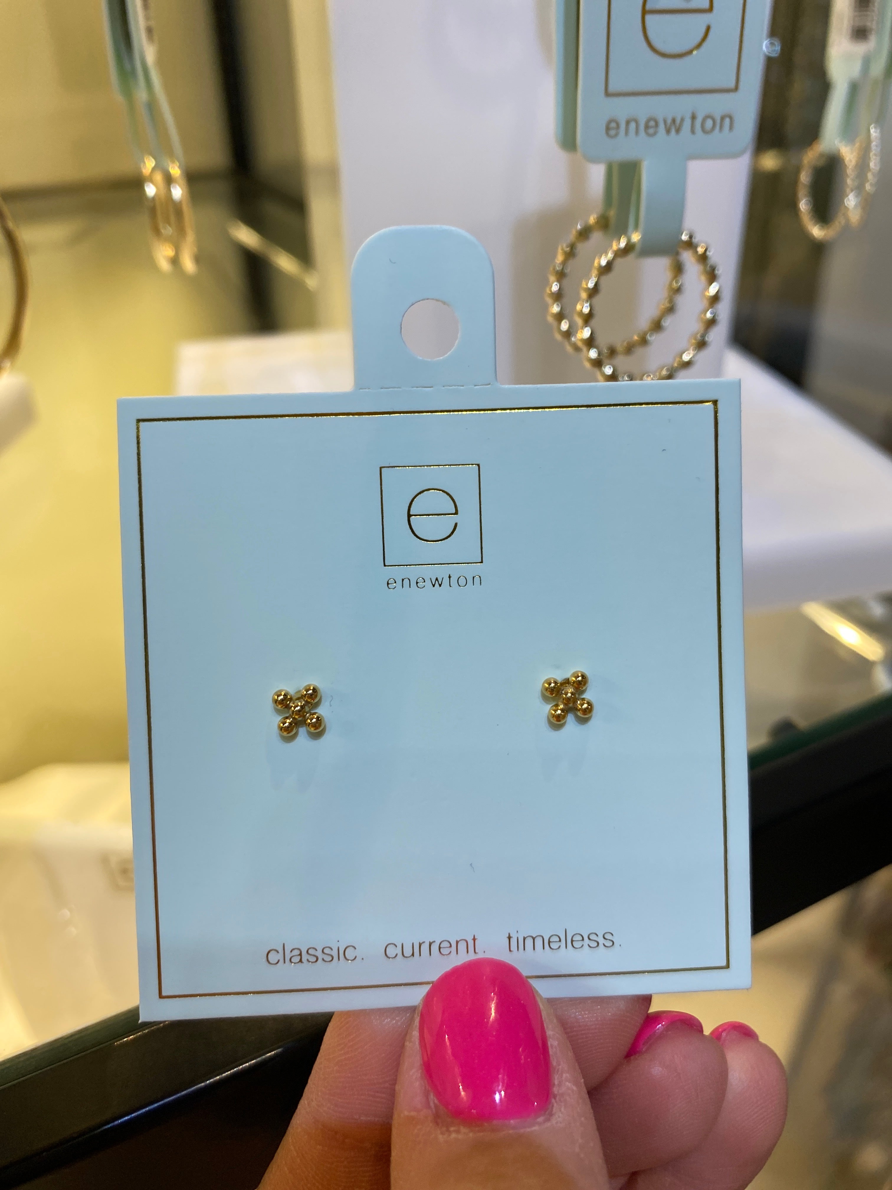 ENewton Sig. Cross Stud