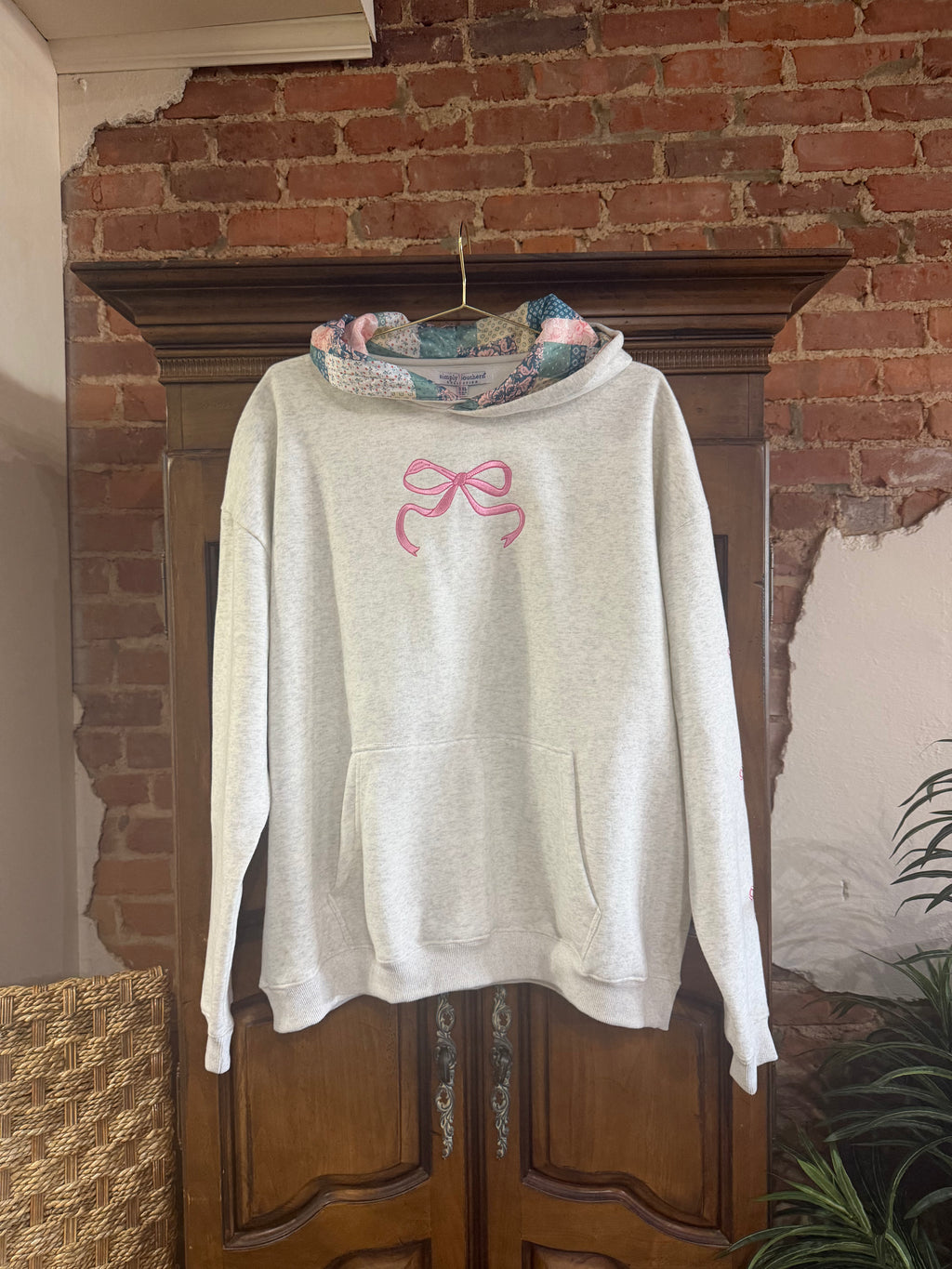 SS Quilted Bow SweatShirt