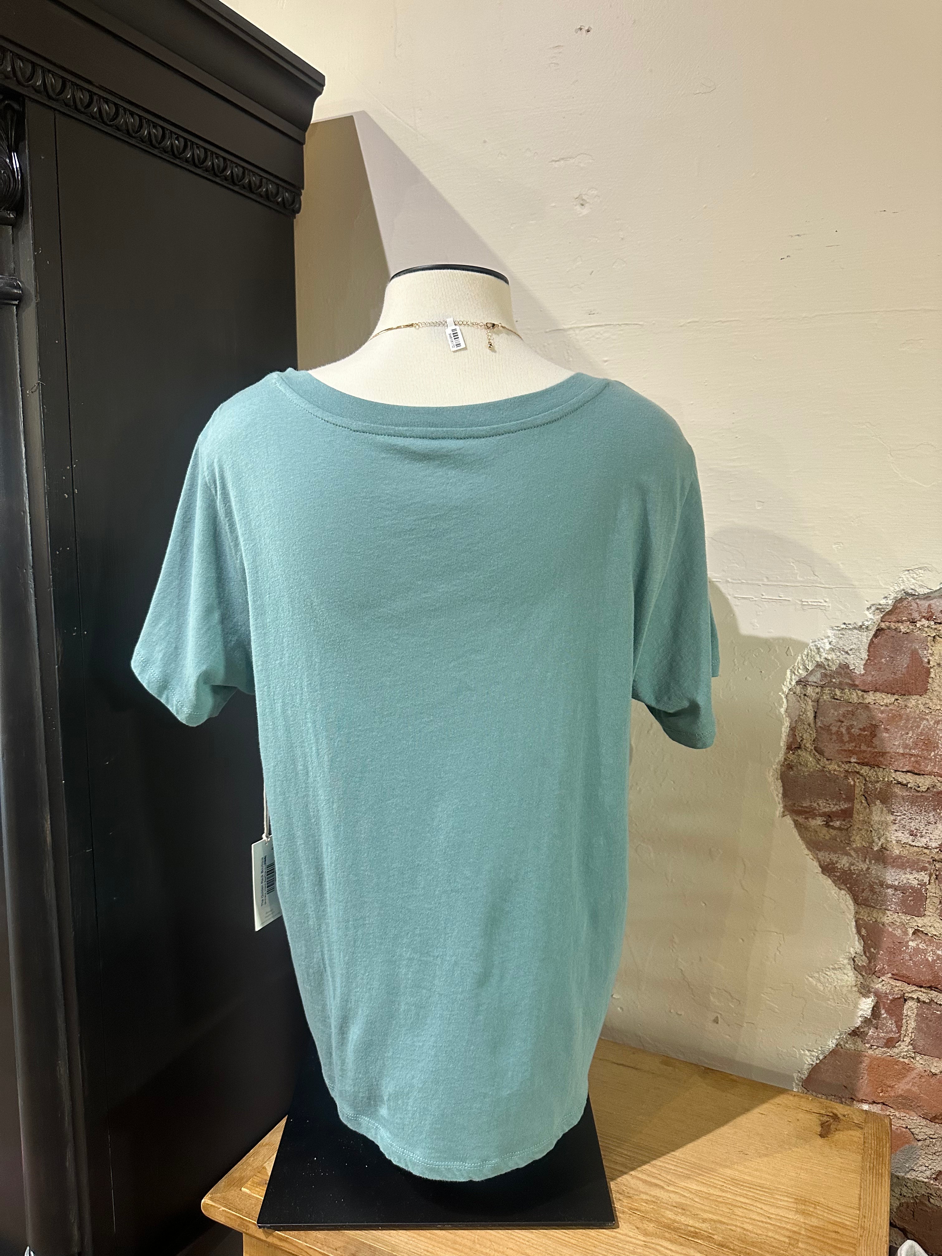 Girlfriend VNeck SeaPine
