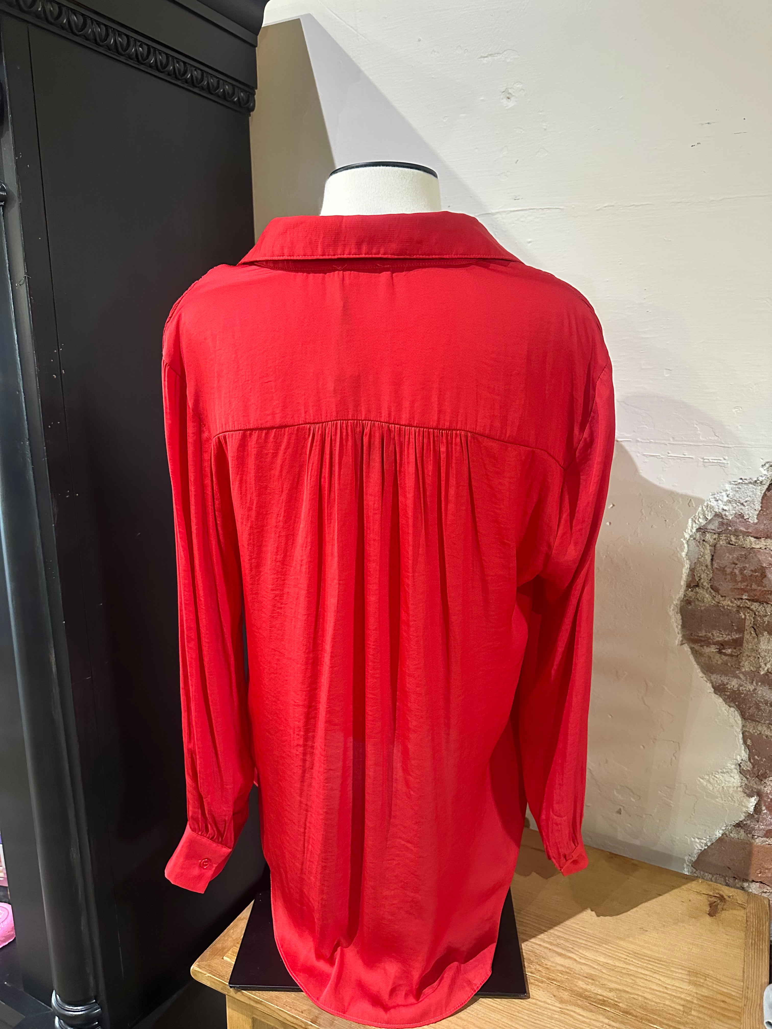 Day&Moon Red Blouse