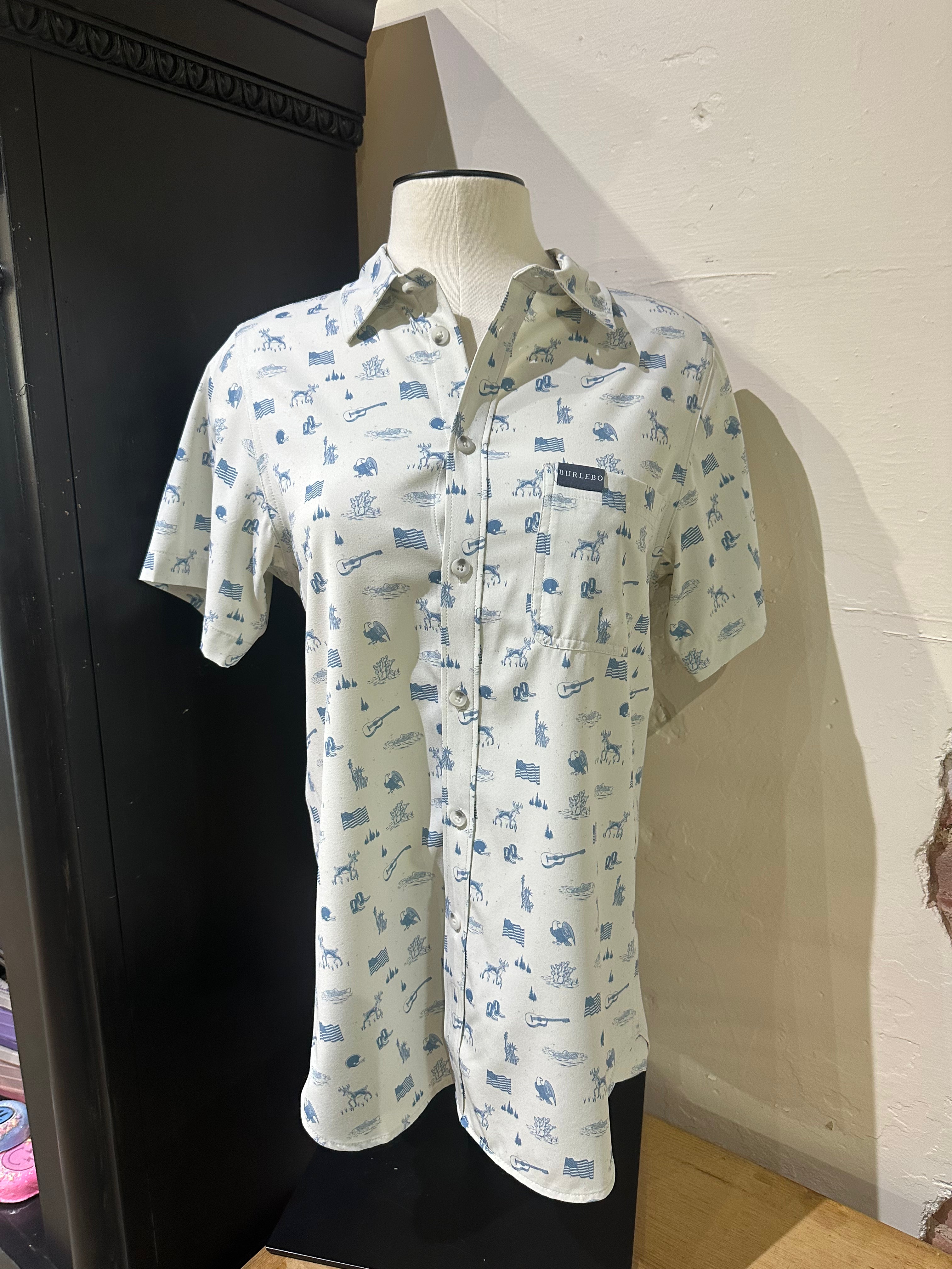 Burlebo America The Great ButtonUp