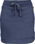 Melange Fleece Skort