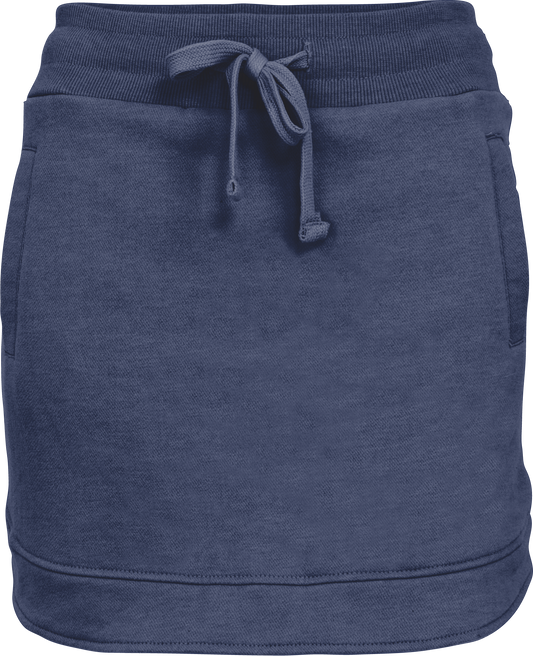 Melange Fleece Skort