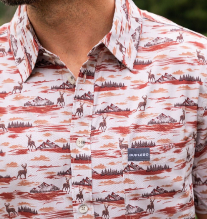 Burlebo Mountain Range Button Up