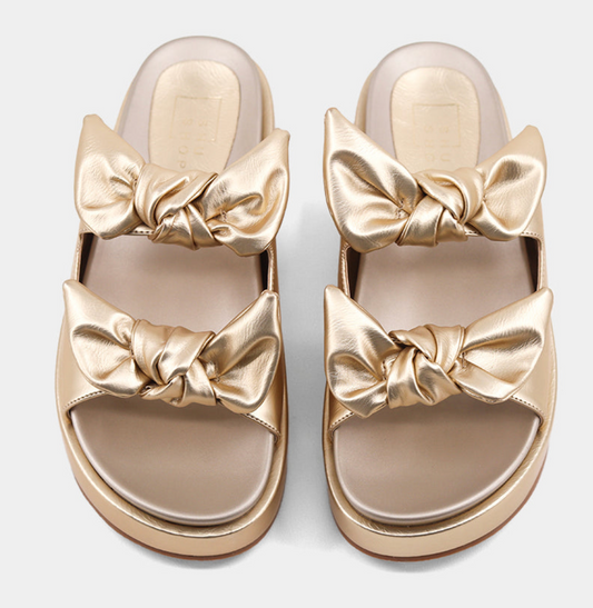 KiKi Gold Wedge