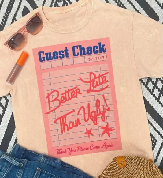 Guest Check Tee