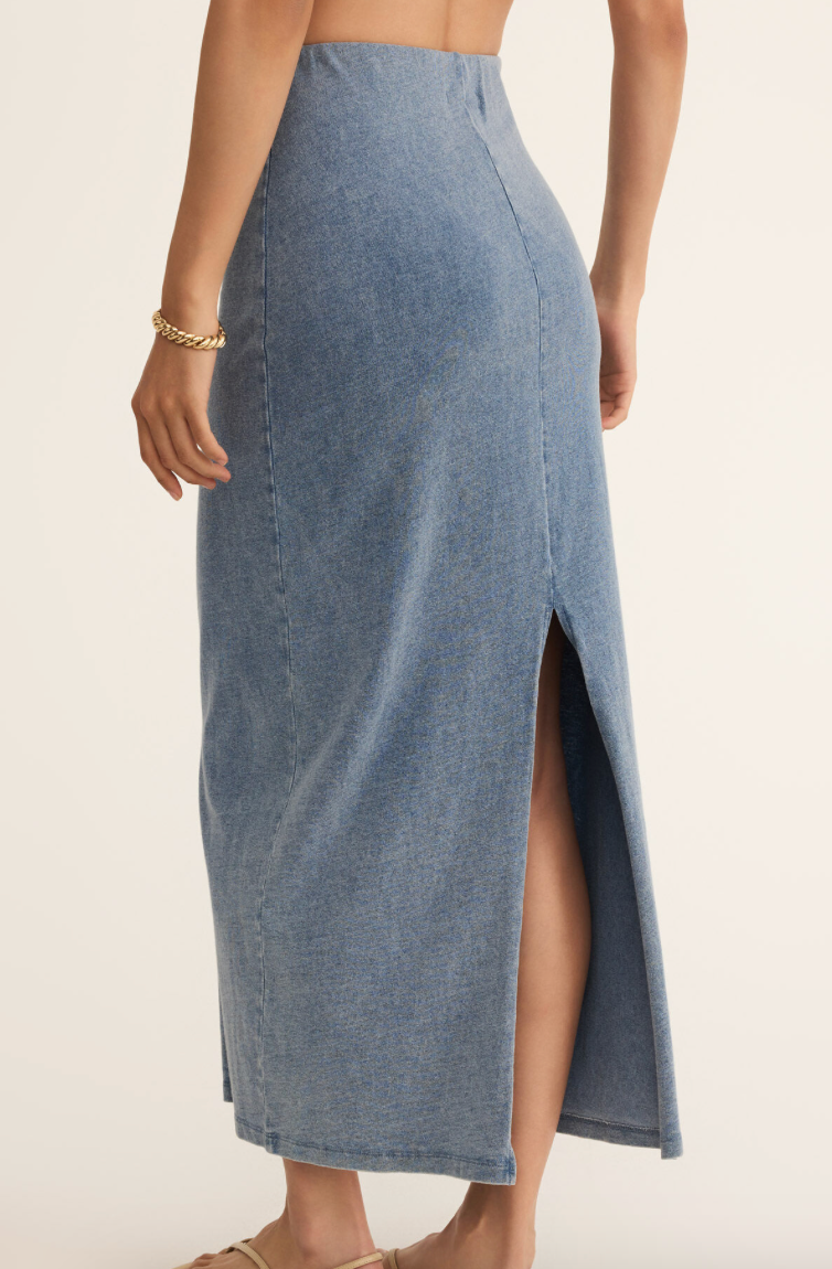 Gail Jersey Midi Skirt