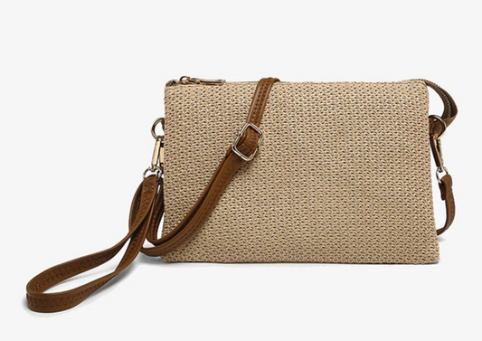 Izzy Straw Crossbody