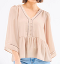 Monroe Doeskin Top