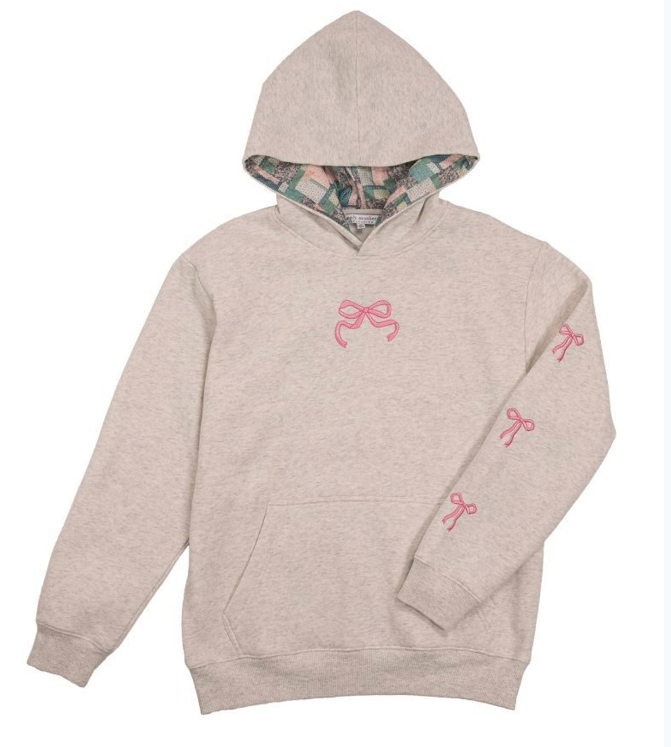 SS Quilted Bow SweatShirt