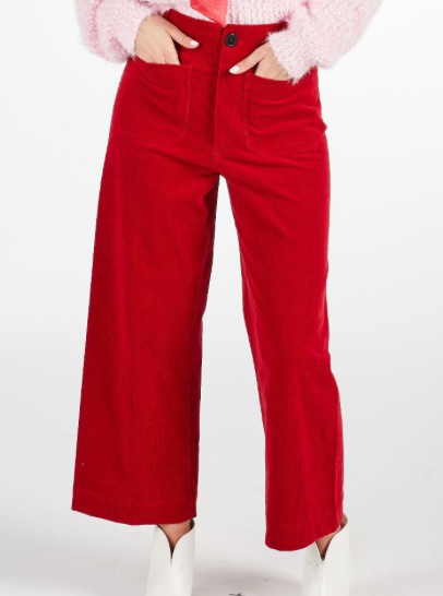 Red Cord Pants