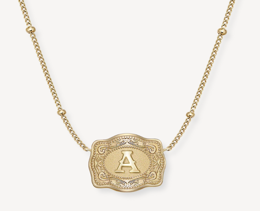 SpurWest Initial Necklaces