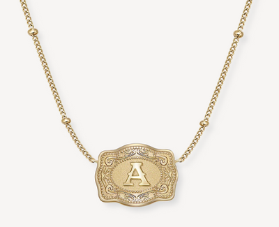 SpurWest Initial Necklaces