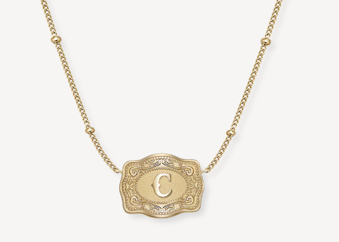 SpurWest Initial Necklaces