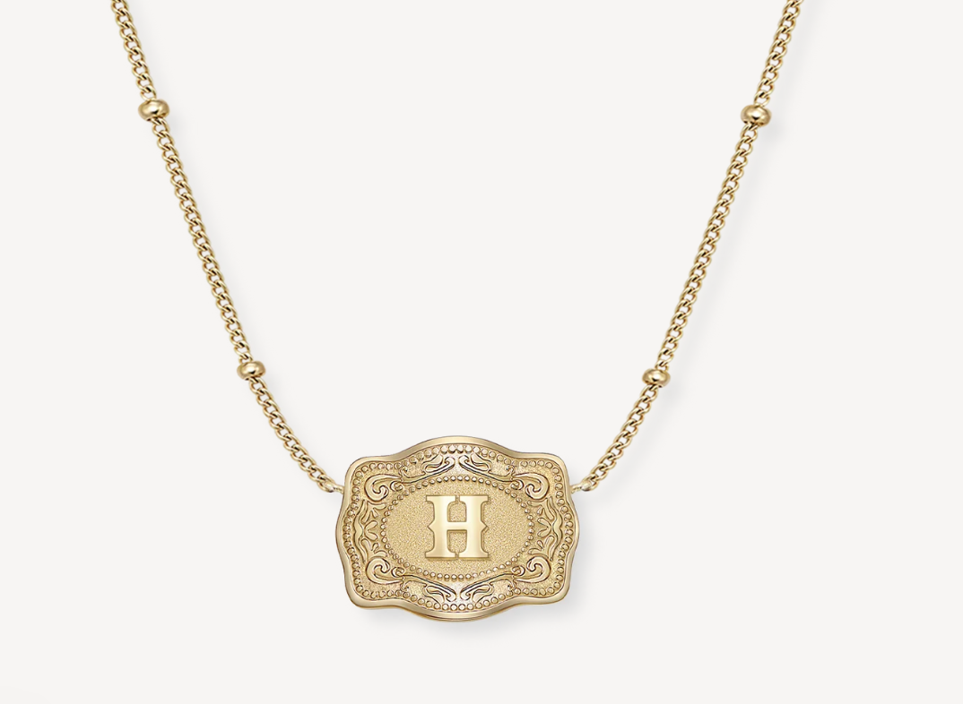 SpurWest Initial Necklaces