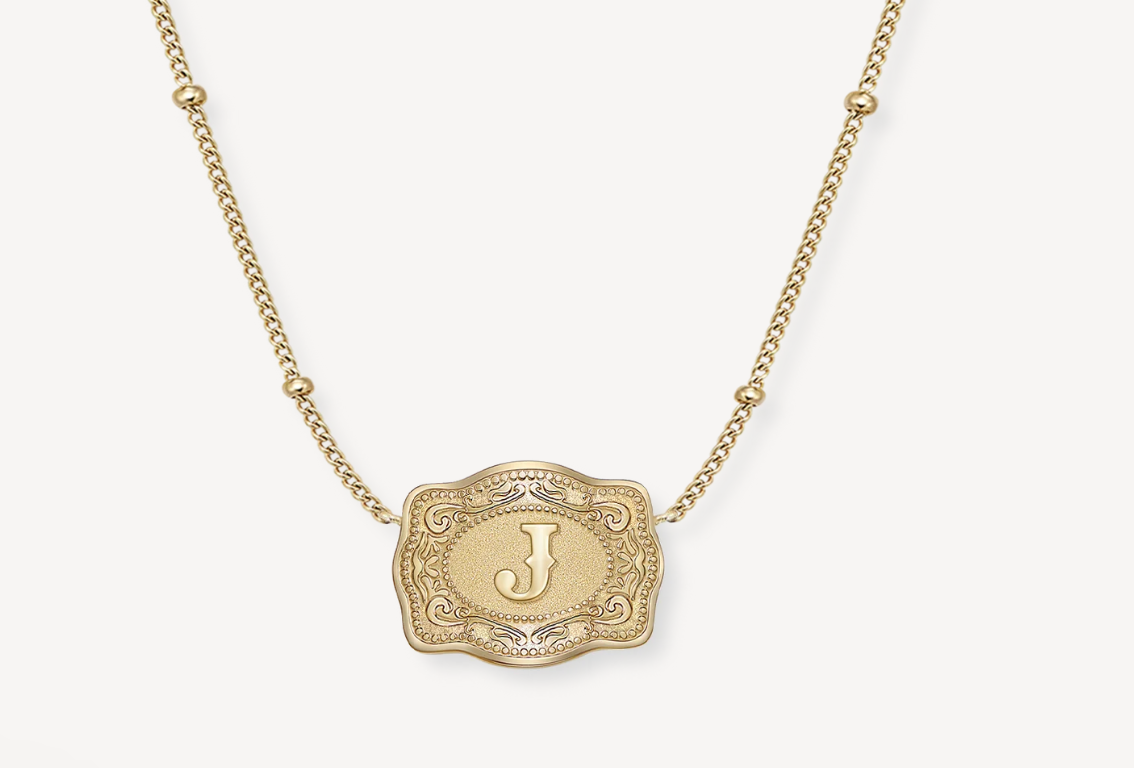 SpurWest Initial Necklaces
