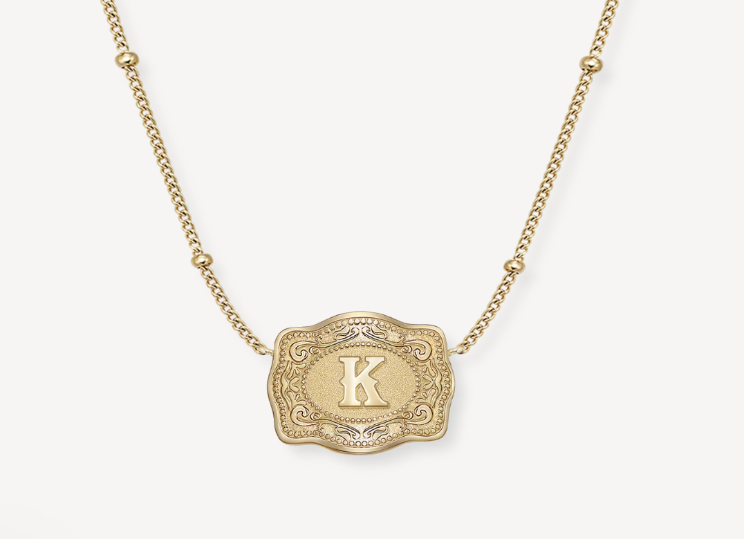 SpurWest Initial Necklaces
