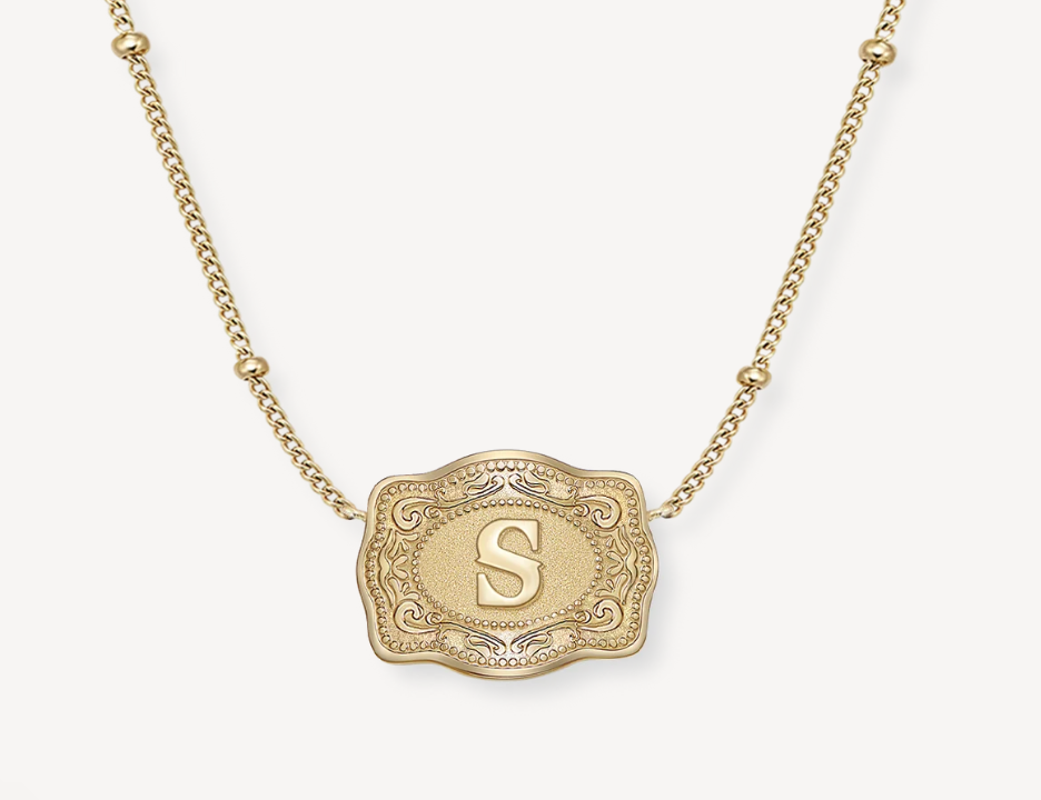 SpurWest Initial Necklaces
