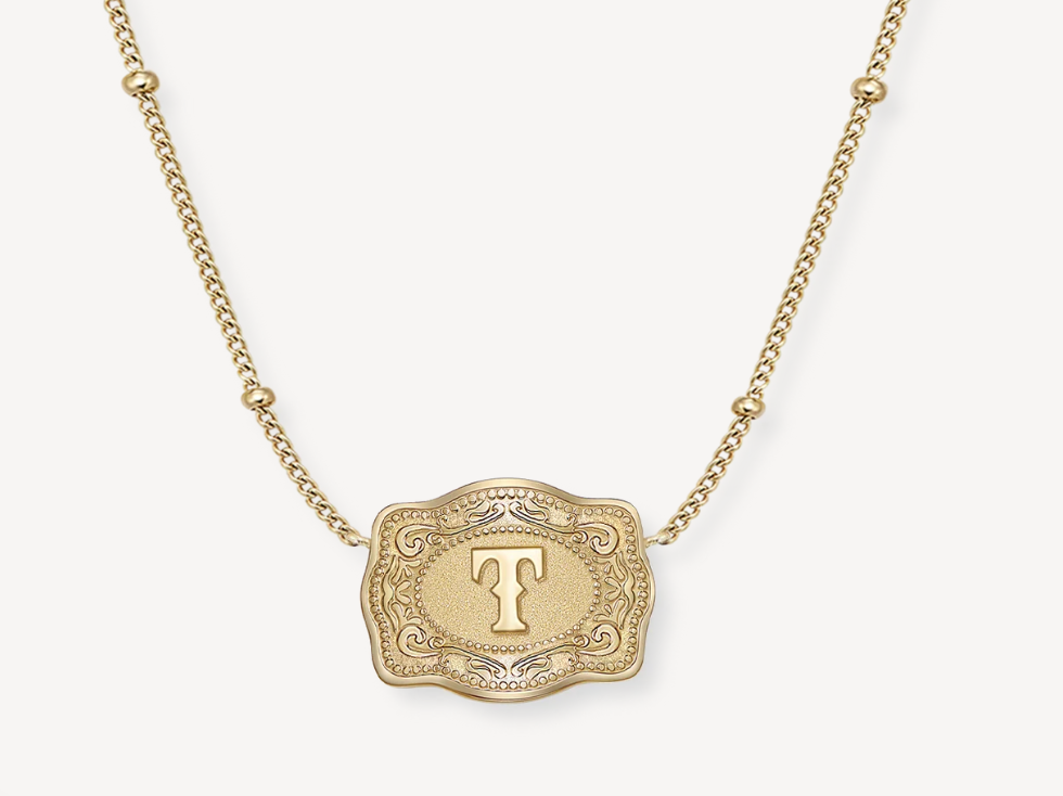 SpurWest Initial Necklaces