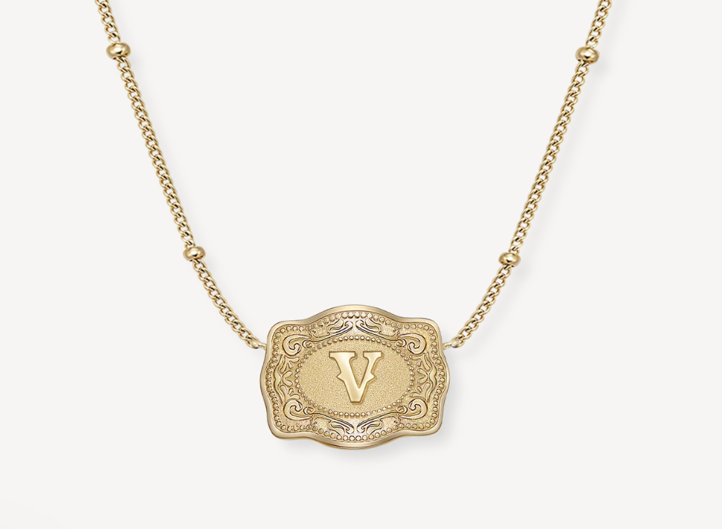 SpurWest Initial Necklaces