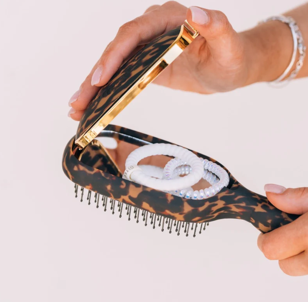 Teleties Detangler Hairbrush- Thick