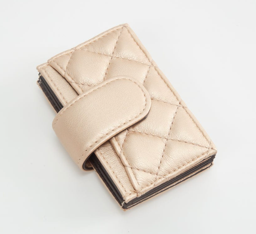 Quilted Accordion Wallet