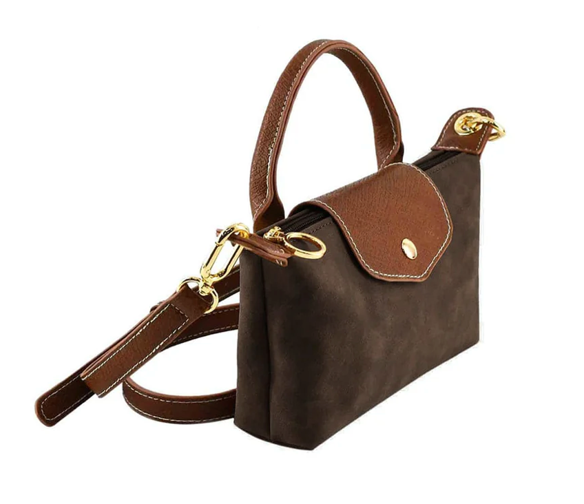 Suede Mini Bag
