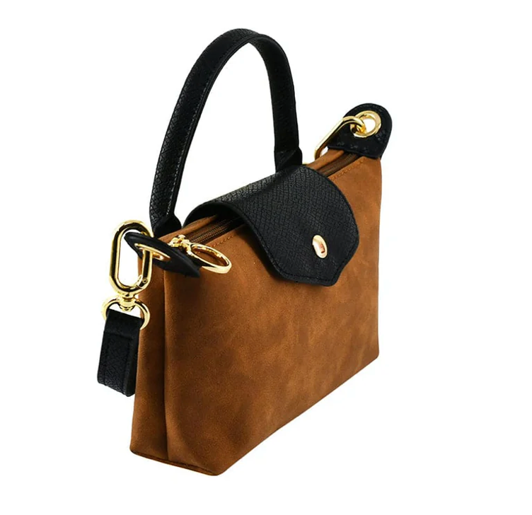 Suede Mini Bag