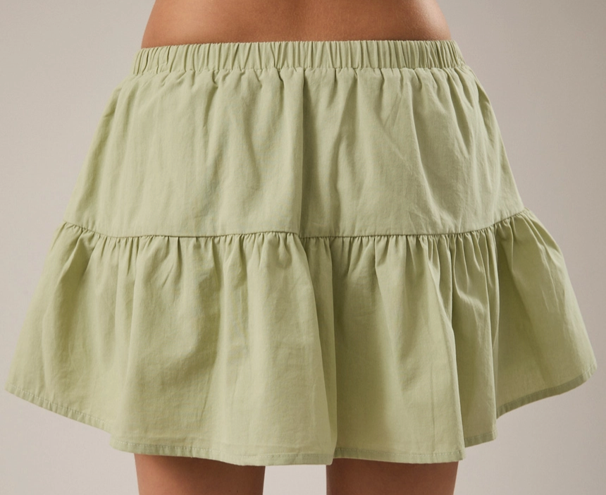 Ruffle Bloom Skort