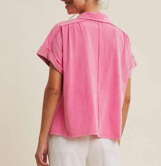 Pretty Pink Polo