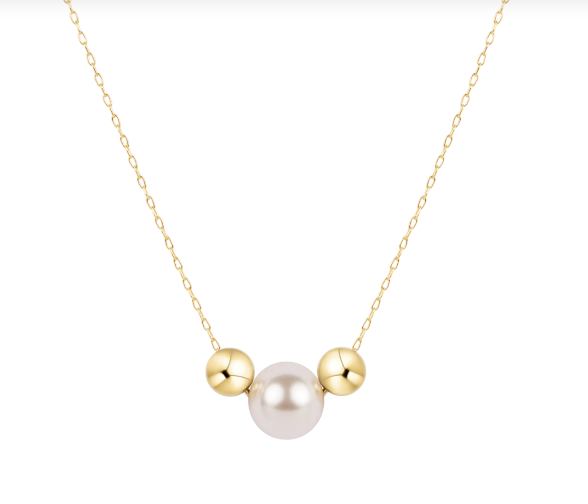 16" Necklace Gold - Purpose Pearl