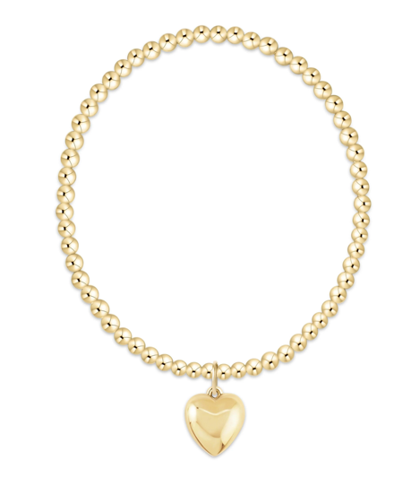 Extends Classic Gold 3mm Bracelet - Love Plush Gold