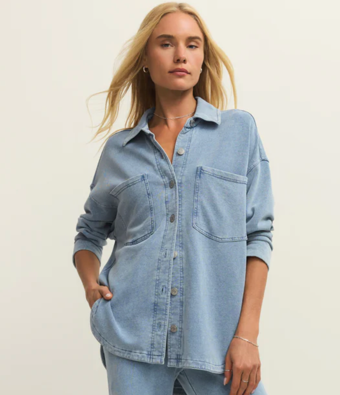 All Day Knit Denim Jacket