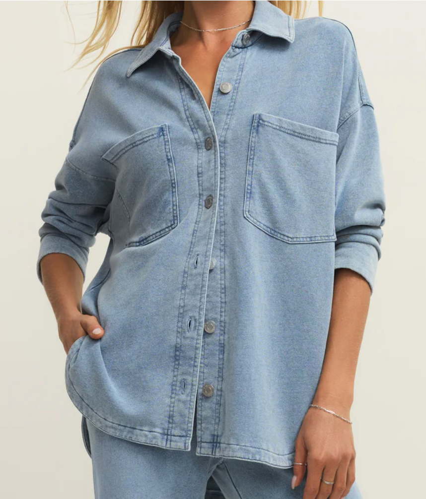 All Day Knit Denim Jacket